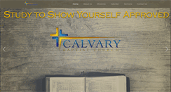 Desktop Screenshot of calvarystroudsburg.com